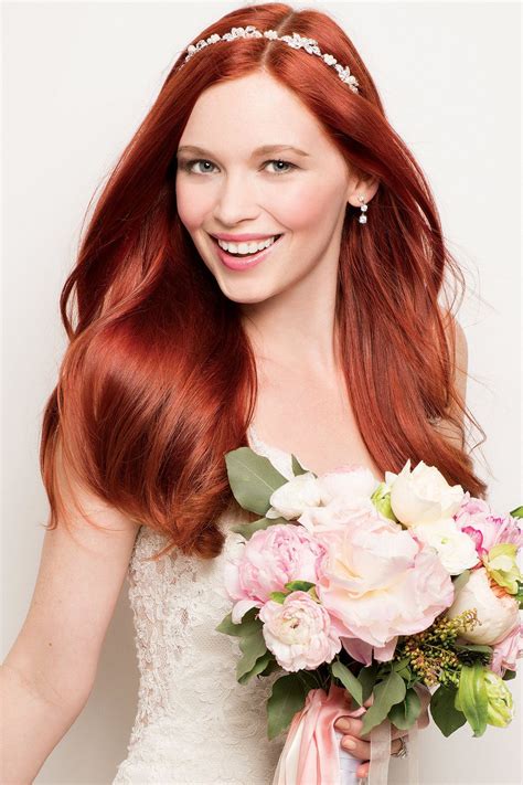 red hair brides